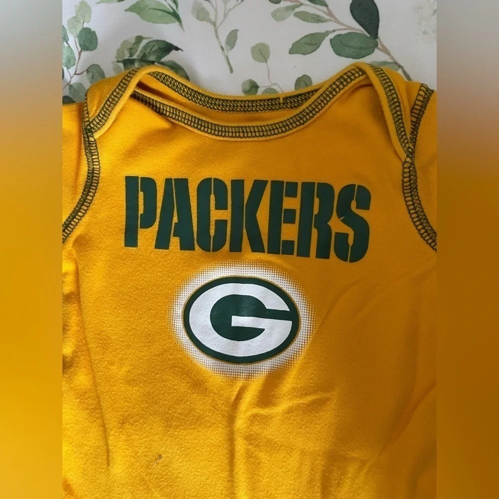 NFL Packers 0-3 month onsie